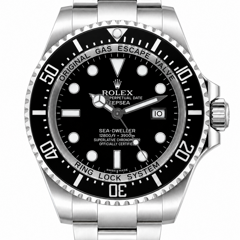 Rolex Sea-Dweller DeepSea 44MM 116660 Black Dial Watch